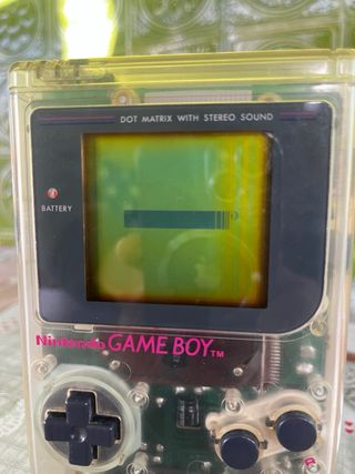 Nintendo Game Boy Consola Transparente DMG