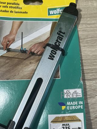 Ajustador de laminado wolfcraft 6952000