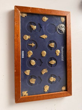 Colección Pines Real Madrid y Marca