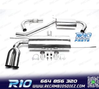 SILENCIOSO ESCAPE AUDI A3 8P 03-12 DOBLE VISIBLE