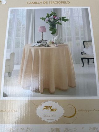 Camilla de terciopelo