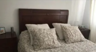 Cabecero de nogal para cama de 150 cm