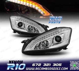 FAROS PARA MERCEDES CLASE S W221 05-09 XENON TUBE LIGHT FOND