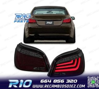 PILOTOS BMW E60 03-07 LED ROJO AHUMADO 4 PUERTAS