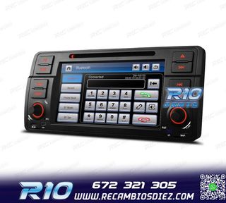 RADIO NAVEGADOR 7" BMW SERIE 3 E46 98-06 USB GPS TACTIL HD