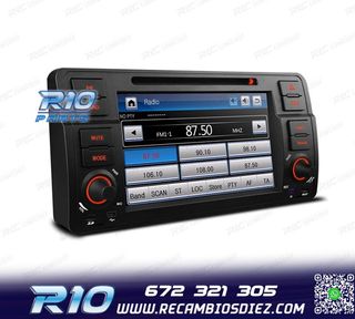 RADIO NAVEGADOR 7" BMW SERIE 3 E46 98-06 USB GPS TACTIL HD