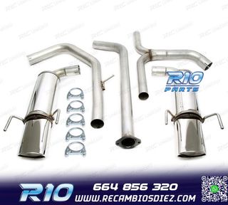 SILENCIOSO ESCAPE OPEL INSIGNIA 08-13 DOBLE