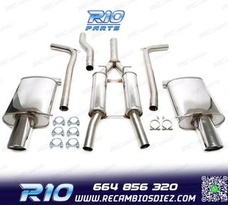 SILENCIOSO ESCAPE AUDI A4 B6 QUATTRO 00-04