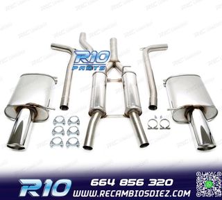 SILENCIOSO ESCAPE AUDI A4 B7 04-07