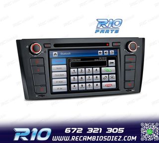 RADIO NAVEGADOR 7" BMW SERIE 1 E81 E82 E87 E88 04-11 USB GPS