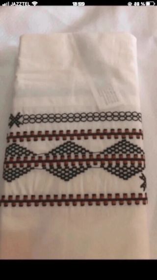 Fundas Almohada Bordadas Zara Home Pack 2