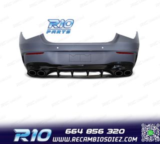 PARAGOLPES TRASERO MERCEDES CLA W118 LOOK AMG CLA45S 19-23