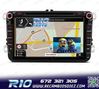 RADIO GPS ANDROID 14 PARA VOLKSWAGEN VW GOLF POLO PASSAT CAD