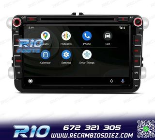 RADIO GPS ANDROID 14 PARA VOLKSWAGEN VW GOLF POLO PASSAT CAD