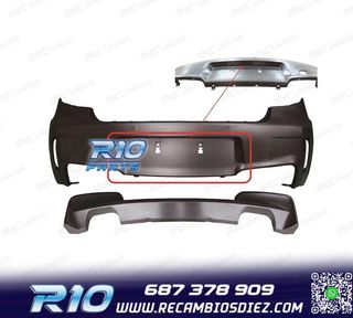PARAGOLPES TRASERO BMW E81 E87 04-11 LOOK 1M