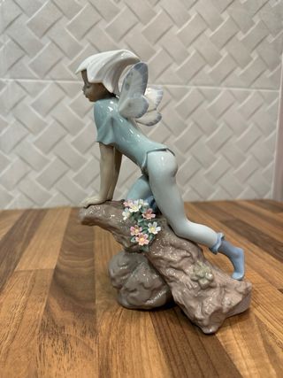 Figura Lladro Porcelana Niño Hada