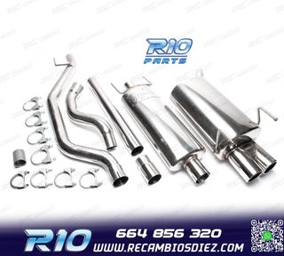 SILENCIOSO ESCAPE OPEL VECTRA C 02-08 DOBLE SALIDA