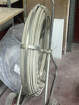 Guía eléctrica 100m con carro