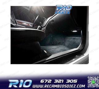 PLAFONES LED DE PIES Y PUERTAS PARA MERCEDES