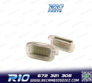 PLAFONES LED DE PIES Y PUERTAS PARA MERCEDES