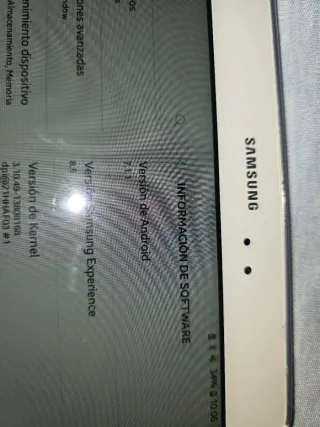 Tablet Samsung Galaxy Tab A Plata