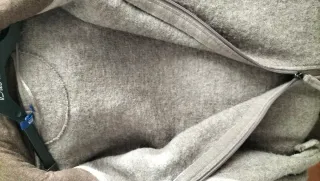Sudadera lana con capucha
