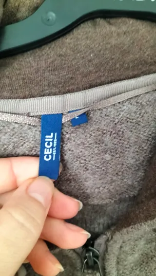Sudadera lana con capucha