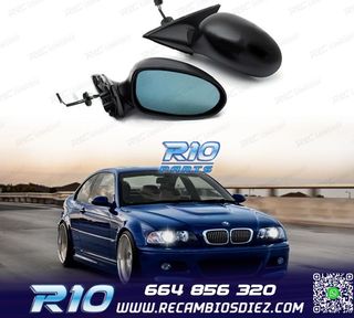 ESPEJOS RETROVISORES BMW E46 COUPE CABRIO ABATIBLES CALEFACT