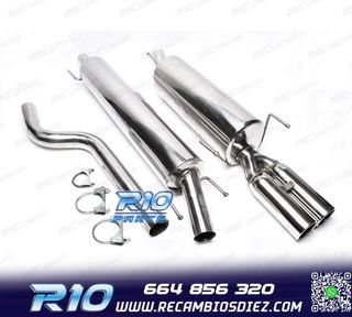 SILENCIOSO ESCAPE OPEL ASTRA G 97-04