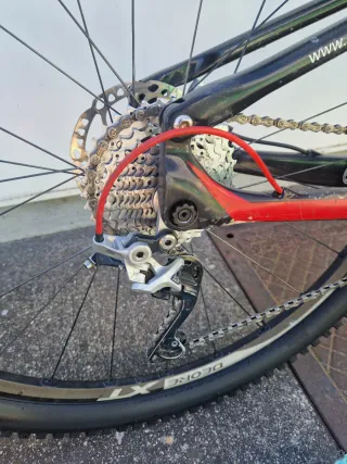 Bicicleta Montaña Carbono Doble Suspensión