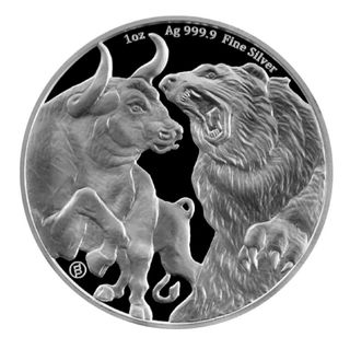 Onza Plata 999.9 Toro y Oso 2022