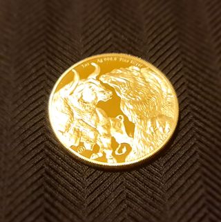 Onza Plata 999.9 Toro y Oso 2022