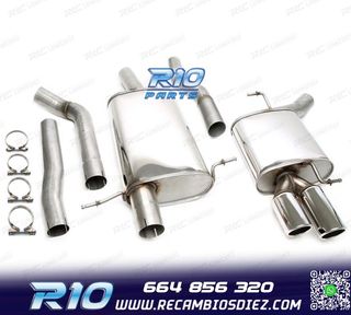 SILENCIOSO ESCAPE AUDI A4 B8 B8.5 07-15