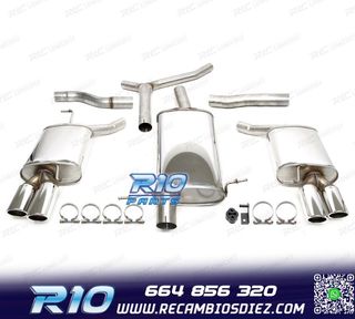 SILENCIOSO ESCAPE AUDI A4 B8 B8.5