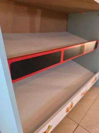 Juguete Tienda Mercado y Teatro Títeres Madera