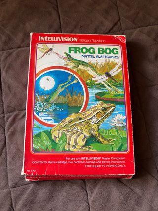 Frog Bog Intellivision Mattel Electronics
