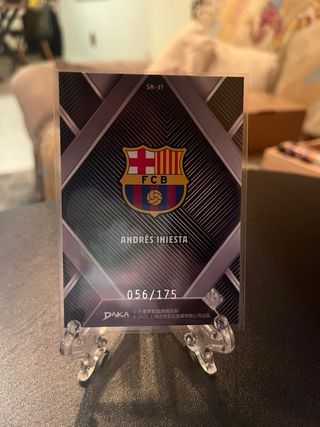 Carte Andres Iniesta Daka Edizione Limitata
