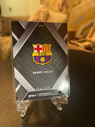 Carte Andres Iniesta Daka Edizione Limitata