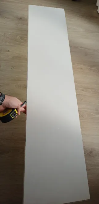 Estantería Ikea STENSTORP  blanca con ganchos
