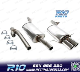 SILENCIOSO ESCAPE AUDI A4 B5 94-00 DOBLE