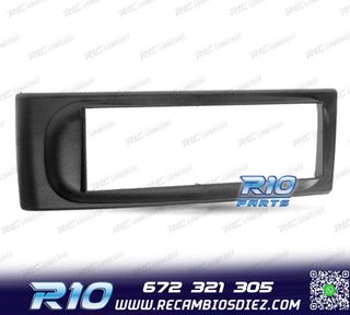 MARCO NEGRO RADIO 1-DIN PARA RENAULT MEGANE I SCENIC 96-03