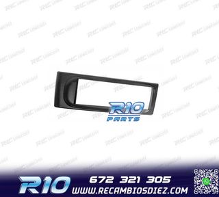 MARCO NEGRO RADIO 1-DIN PARA RENAULT MEGANE I SCENIC 96-03