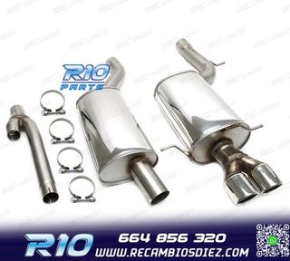 SILENCIOSO ESCAPE AUDI A4 B5 99-00