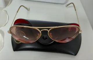 Ray-Ban Aviator Oro Rosa Originali Anni '80
