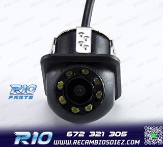 CAMARA DE APARCAMIENTO TRASERA CON LED PARA VISIÓN NOCTURNA