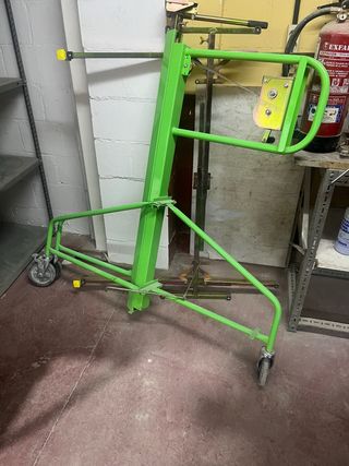 Elevador de pladur verde