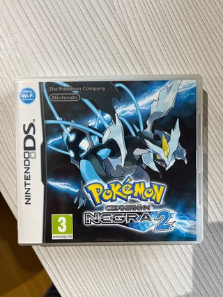 Pokémon Edición Negra 2 - Nintendo DS - COMPLETO