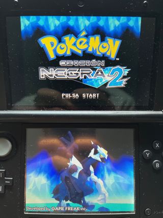 Pokémon Edición Negra 2 - Nintendo DS - COMPLETO