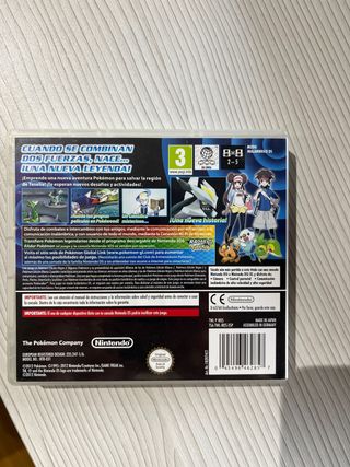 Pokémon Edición Negra 2 - Nintendo DS - COMPLETO