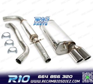 SILENCIOSO ESCAPE AUDI A3 8L 96-03 DOBLE